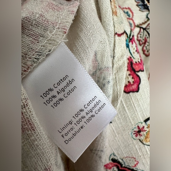 $725 Autumn Adeigbo Women's Beige Catira Puff-Sleeve Bustier Mini Dress sz 6 NEW - Picture 11 of 12